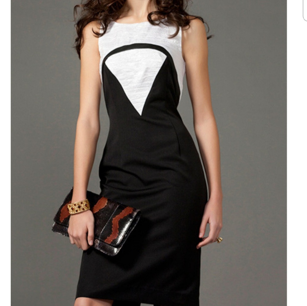 Lined dress, Midi elegant dress